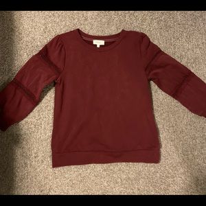 Bohme dark red shirt - size small